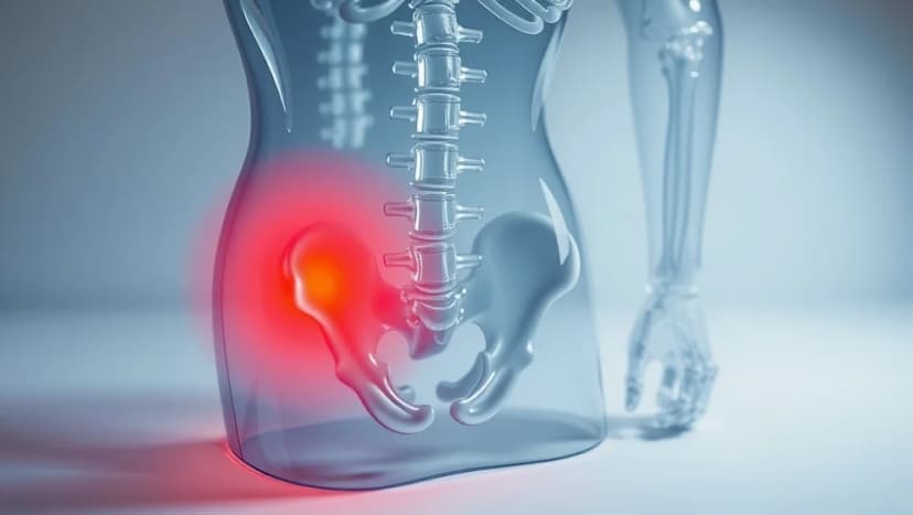 Ont i vänster sida av magen långt ner